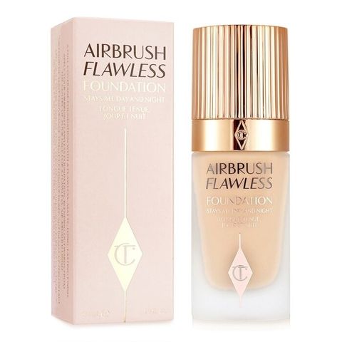 Kem Nền Charlotte Tilbury Airbrush Flawless No. 1 Cool/Froid 30ml - Lớp Nền Hoàn Hảo, Giúp Da Mịn Màng Tự Nhiên, Chính Hãng