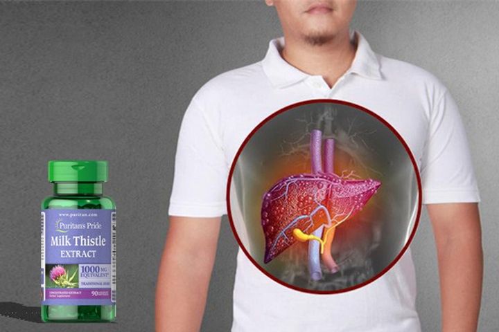 Chiết Xuất Cây Kế Sữa (Milk Thistle) Puritan Pride 1000mg - Hỗ Trợ Chức Năng Gan Khỏe Mạnh, 90 Viên Chính Hãng