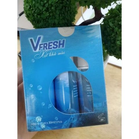 Xịt Khử Mùi Vfresh 30ml - Ngăn Ngừa Mùi Hôi Cơ Thể và Quần Áo, Không Cồn, Không Paraben, Dành Cho Người Thích Sự Tươi Sáng