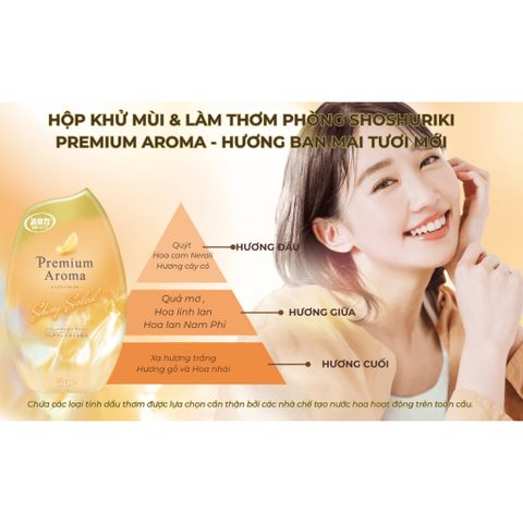 HỘP KHỬ MÙI LÀM THƠM PHÒNG SHOSHURIKI AROMA giúp Không gian trong lành, Hương thơm sang trọng, Hiệu quả giúp thơm phòng 579551