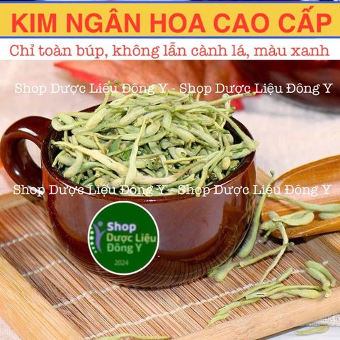 Trà Kim Ngân Hoa Cao Cấp 100g - Giải Khát, Chống Nóng, Làm Sáng Da, Hỗ Trợ Tiêu Hóa, Chống Viêm Mũi Dị Ứng
