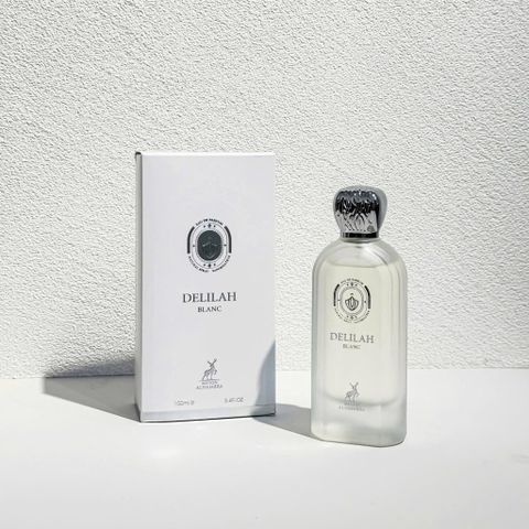 Nước Hoa Nữ Maison Alhambra Delilah Blanc EDP 100ml - Hương Hoa Cỏ Tinh Tế, Thanh Lịch và Gợi Cảm, Quà Tặng Sang Trọng