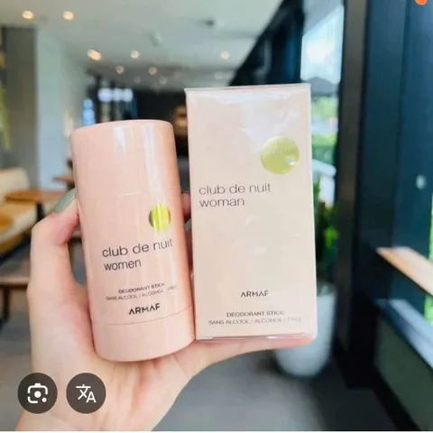 Lăn khử mùi Armaf Club De Nuit Woman 75g - Hương thơm quyến rũ, tươi mát cho phụ nữ - Sản phẩm khử mùi cao cấp