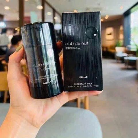 Lăn Khử Mùi Armaf Club De Nuit Intense Man 75g - Hương Nước Hoa Nam Tươi Mát, Giúp Kiểm Soát Mùi Hôi 24h
