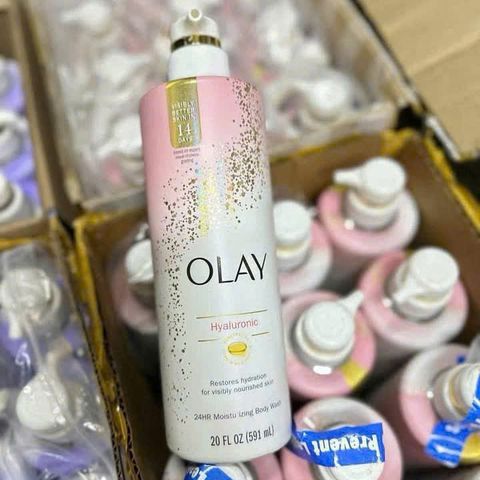 Sữa Tắm Olay Dưỡng Ẩm & Làm Mềm Da Vitamin B3 - Sữa Tắm Cleansing & Nourishing Cho Làn Da Khỏe Mạnh