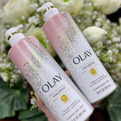 Sữa Tắm Olay Dưỡng Ẩm & Làm Mềm Da Vitamin B3 - Sữa Tắm Cleansing & Nourishing Cho Làn Da Khỏe Mạnh