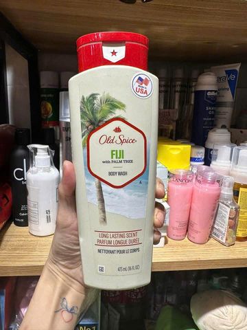 Sữa Tắm Nam Old Spice Fiji 473g – mùi biển tươi mát, sạch thoáng