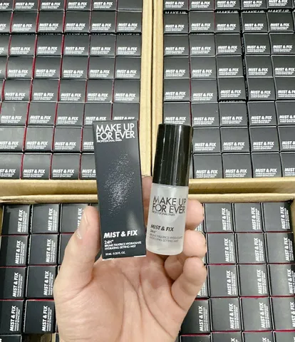 Xịt Khóa Nền Make Up For Ever Mist & Fix 10ml Mini – Định Hình Makeup, Kiềm Dầu Chống Bóng Nhờn, Dễ Dàng Sử Dụng