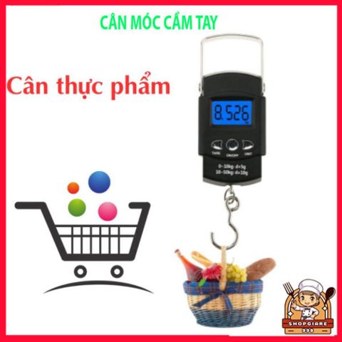 Cân Điện Tử Mini Xách Tay 50kg - Cân Treo Hành Lý Có Móc Và Thước Đo Độ Chính Xác, Tiện Lợi Cho Du Lịch Và Mua Sắm