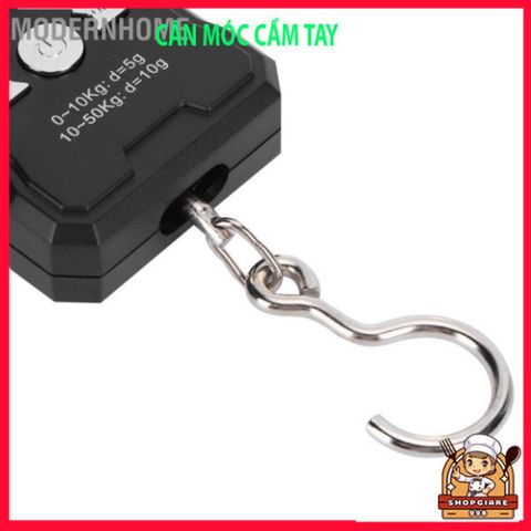 Cân Điện Tử Mini Xách Tay 50kg - Cân Treo Hành Lý Có Móc Và Thước Đo Độ Chính Xác, Tiện Lợi Cho Du Lịch Và Mua Sắm