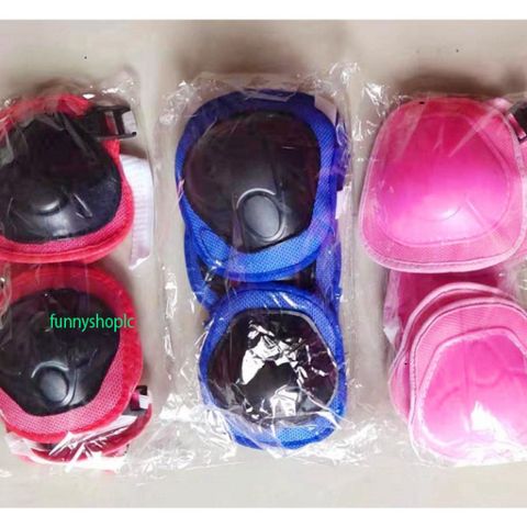 Bộ Bảo Hộ Patin Chất Lượng Cao - 6 Mảnh An Toàn Cho Khuỷu Tay, Đầu Gối, Phù Hợp Cho Trượt Patin, Giày Trượt, Thể Thao Mạo Hiểm