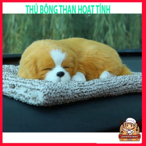 Chó Bông Chihuahua Nhồi Bông Khử Mùi Ô Tô - Phụ Kiện Ô Tô Than Hoạt Tính Cho Xe Hơi, Đồ Chơi Trang Trí Dễ Thương