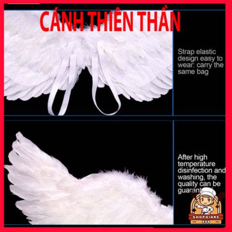 Bộ Cánh Cosplay Thiên Thần Cho Trẻ Em - Cánh Nhẹ, Điều Chỉnh, Phụ Kiện Hóa Trang Halloween, Tiệc Tùng, Biểu Diễn