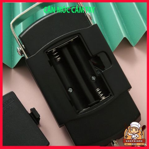 Cân Điện Tử Mini Xách Tay 50kg - Cân Hành Lý LCD HD Sáng, Tặng Kèm Pin - Cân Treo Chắc Chắn và Tiện Dụng