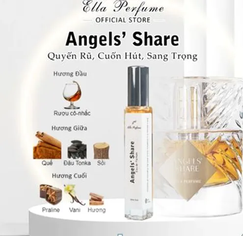 Nước Hoa Kilian Angels’ Share EDP 50ml - Hương Gỗ Sang Trọng, Quyến Rũ, Lưu Hương Lâu 10-12 Tiếng - Chiết 10ml