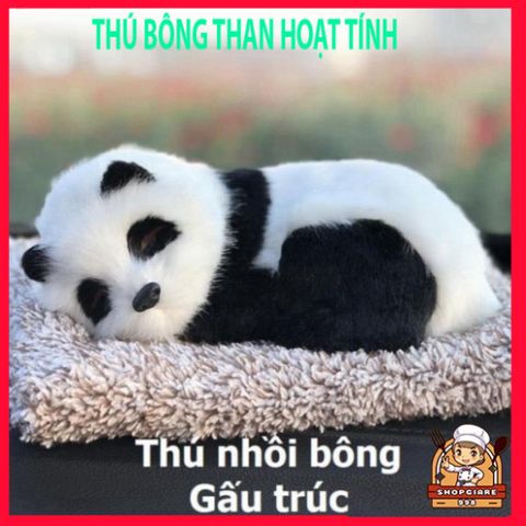 Thú Bông Lõi Than Hoạt Tính Khử Mùi - Phụ Kiện Ô Tô Dễ Thương, Lọc Không Khí, Tỏa Sáng Không Gian Sống Trong Lành
