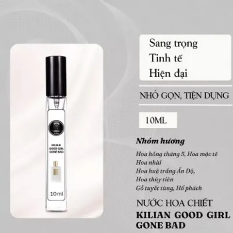 Nước Hoa Nữ Kilian Good Girl Gone Bad 50ml - Hương Quyến Rũ Sang Trọng, Lưu Hương Lâu, EDP Cao Cấp