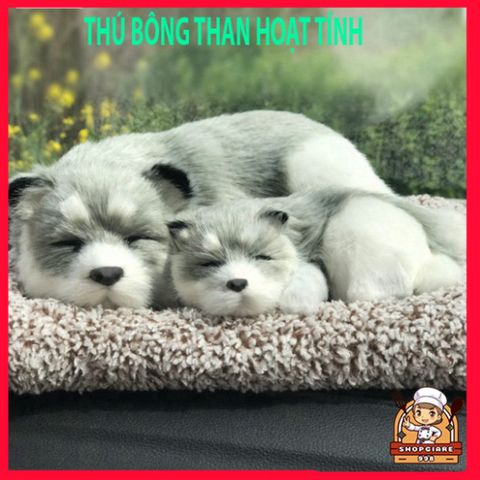 Thú Bông Khử Mùi Than Hoạt Tính, Lọc Không Khí Ô Tô, Trang Trí Xe Hơi Dễ Thương Chó Mèo, Quà Tặng An Toàn Cho Bé