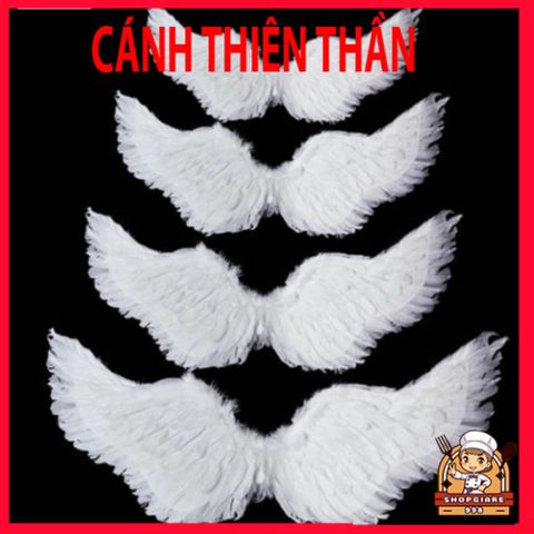 Bộ Cánh Cục Cưng Cosplay Trắng Cho Bé - Trang Phục Biểu Diễn, Hóa Trang Lễ Hội, Chụp Ảnh Sự Kiện