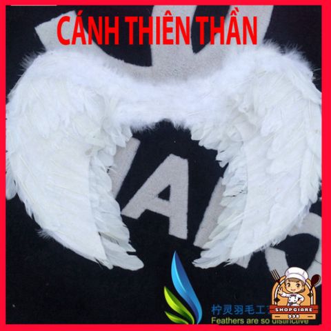 Bộ Cánh Cục Cưng Cosplay Trắng Cho Bé - Trang Phục Biểu Diễn, Hóa Trang Lễ Hội, Chụp Ảnh Sự Kiện