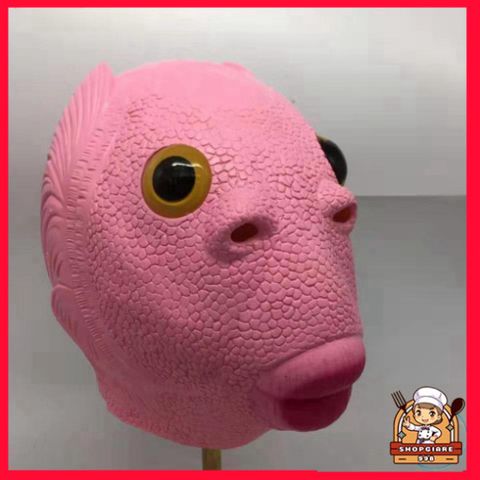 Mặt Nạ Hóa Trang Halloween Màu Hồng Silicon Cho Người Lớn - Thích Hợp Cosplay TikTok, Mũ Ếch Xanh, Đồ Hóa Trang Party