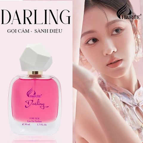 Nước Hoa Nữ Charme Darling Eau De Parfum - Hương Hoa Cỏ Phương Đông Gợi Cảm, Lưu Hương Lâu, 50ml