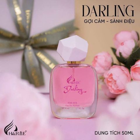 Nước Hoa Nữ Charme Darling Eau De Parfum - Hương Hoa Cỏ Phương Đông Gợi Cảm, Lưu Hương Lâu, 50ml