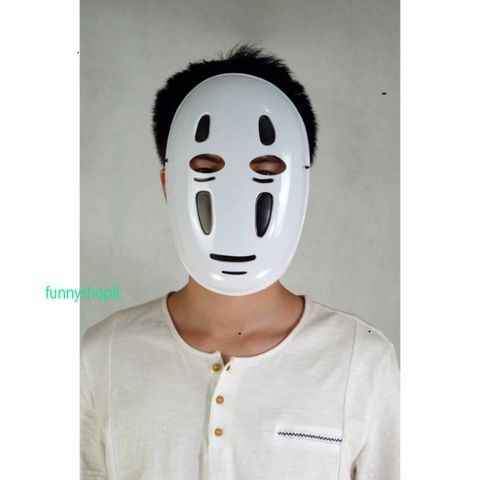 Mặt Nạ Hóa Trang Halloween Nhân Vật Vô Diện Cosplay Độc Đáo - Đồ Chơi Lễ Hội Kinh Dị Cho Người Lớn Và Trẻ Em