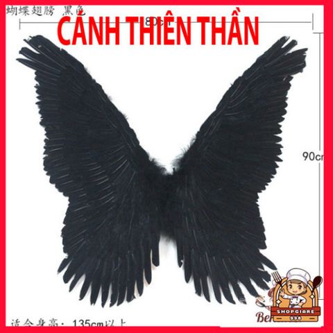Bộ Cánh Thiên Thần Trắng Cho Bé - Cánh Lông Vũ Cosplay Dự Tiệc Hóa Trang, Nguyên Liệu An Toàn, Kèm Dây Đeo Thoải Mái