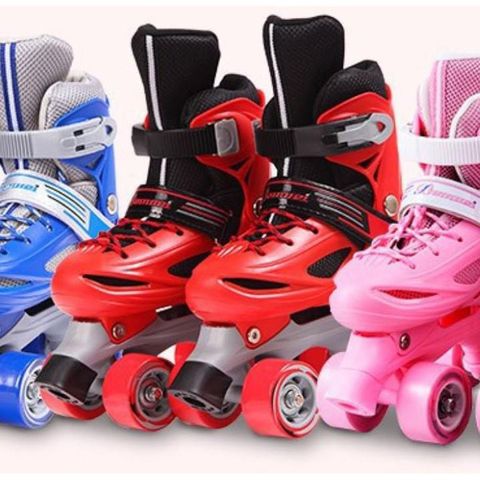Giày Patin Hai Hàng Bánh Dễ Đi cho Bé - Giày Trượt Phù Hợp với Trẻ Em từ 2 đến 10 Tuổi - Giá Tốt, An Toàn và Chất Lượng