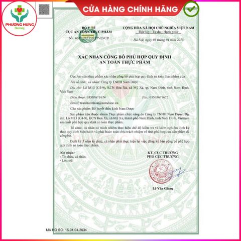 Bổ Huyết Điều Kinh Nam Dược - Giảm Đau Bụng Kinh, Điều Hòa Kinh Nguyệt - Hộp 30 Viên Tiêu Chuẩn Việt Nam