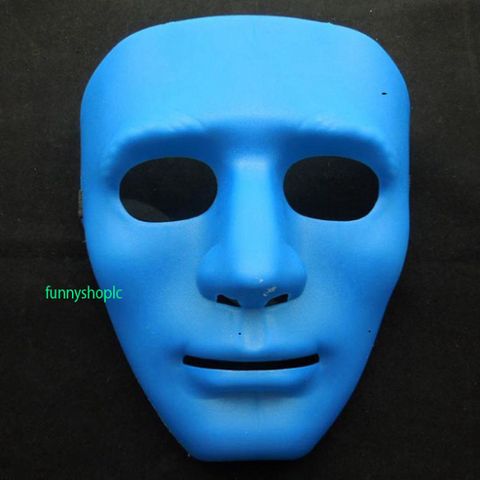 Mặt Nạ Hóa Trang Jabbawockeez Xanh Dương - Mặt Nạ Cosplay Hiphop Độc Đáo Cho Halloween và Tiệc Tùng