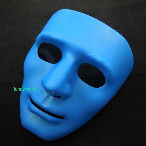Mặt Nạ Hóa Trang Jabbawockeez Xanh Dương - Mặt Nạ Cosplay Hiphop Độc Đáo Cho Halloween và Tiệc Tùng
