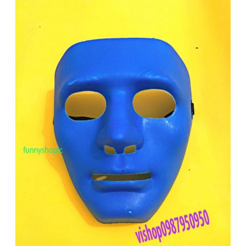 Mặt Nạ Hóa Trang Jabbawockeez Xanh Dương - Mặt Nạ Cosplay Hiphop Độc Đáo Cho Halloween và Tiệc Tùng