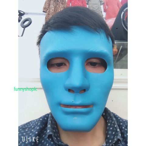 Mặt Nạ Hóa Trang Jabbawockeez Xanh Dương - Mặt Nạ Cosplay Hiphop Độc Đáo Cho Halloween và Tiệc Tùng
