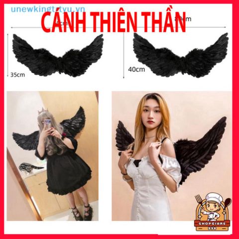 Bộ cánh cục cưng lông vũ trắng - Trang phục hóa trang cho người lớn và trẻ em - Sản phẩm thời trang độc đáo và dễ thương