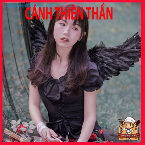 Bộ cánh cục cưng lông vũ trắng - Trang phục hóa trang cho người lớn và trẻ em - Sản phẩm thời trang độc đáo và dễ thương