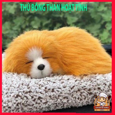 Thú Bông Chó Lõi Than Hoạt Tính Khử Mùi - Trang Trí Taplo Ô Tô, Xe Hơi, Bàn Làm Việc - Quà Tặng Dễ Thương