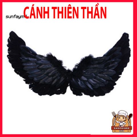 Cánh Thiên Thần Lông Vũ Nhiều Màu Sắc - Phụ Kiện Hóa Trang Độc Đáo Cho Trẻ Em & Người Lớn, Hoàn Hảo Cho Tiệc Tùng & Halloween
