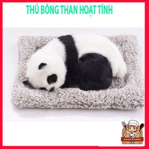 Thú Bông Hút Mùi Than Hoạt Tính Giống Thật Cho Tablo Ô Tô và Bàn Làm Việc - Phụ Kiện Tiện Ích Giữ Không Khí Trong Lành