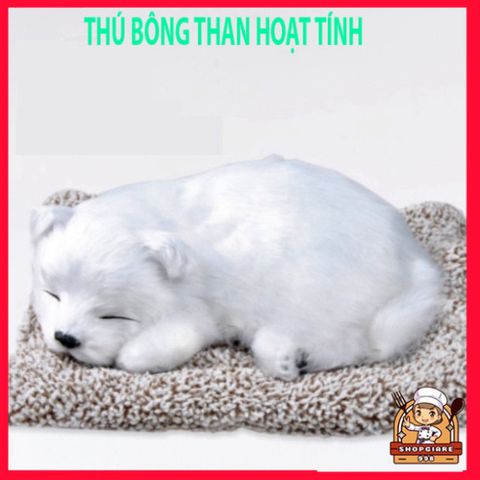 Thú Bông Hút Mùi Than Hoạt Tính Giống Thật Cho Tablo Ô Tô và Bàn Làm Việc - Phụ Kiện Tiện Ích Giữ Không Khí Trong Lành