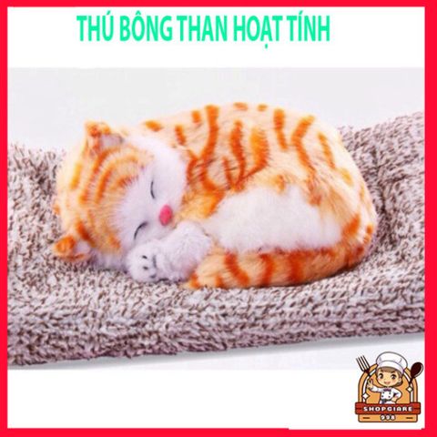 Thú Bông Hút Mùi Than Hoạt Tính 99% Giống Thật - Gấu Bông Trang Trí Tablo Xe Hơi và Bàn Làm Việc, Phụ Kiện Ô Tô Chất Lượng