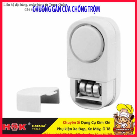 Chuông Báo Chống Trộm Gắn Cửa - Âm Thanh 105dB, Thiết Kế Kín Đáo, Dễ Lắp Đặt, Bảo Vệ An Ninh Nhà Cửa, Tiện Ích Dùng Cửa Sổ