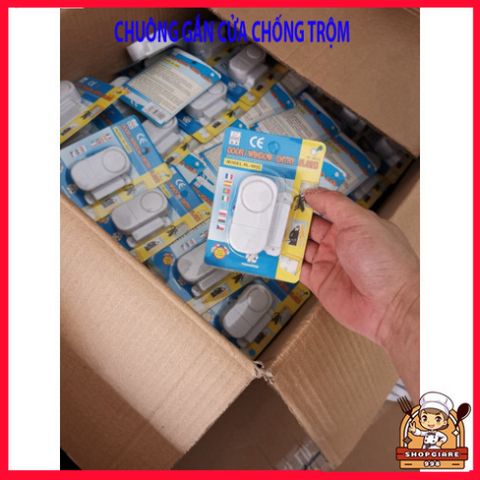 Chuông Cảm Ứng Gắn Cửa Chống Trộm Nhỏ Gọn - Âm Thanh 105dB, Kèm Pin, Thiết Bị An Ninh Thông Minh cho Gia Đình và Cửa Hàng