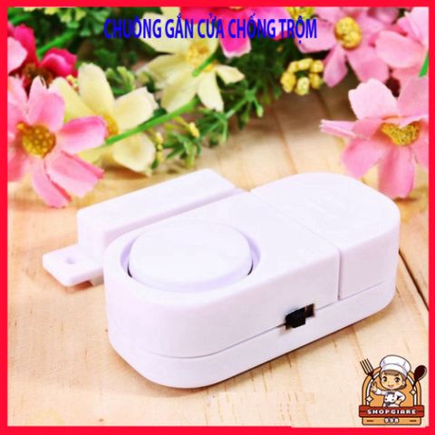 Chuông Cảm Ứng Gắn Cửa Chống Trộm Nhỏ Gọn - Âm Thanh 105dB, Kèm Pin, Thiết Bị An Ninh Thông Minh cho Gia Đình và Cửa Hàng