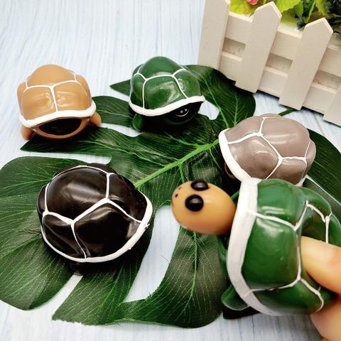 Móc Khóa Chú Rùa Thụt Cổ Dễ Thương - Phụ Kiện Thời Trang Bằng Nhựa Cứng, Phù Hợp Làm Móc Chìa Khóa, Túi Xách, Xe Máy