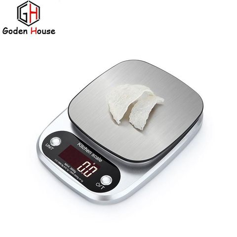 Cân Tiểu Ly Điện Tử Cao Cấp High Precision 3kg - 0.1g, Cân Mini Chính Hãng Cho Nhà Bếp, Độ Chính Xác Cao, Thiết Kế Sang Trọng