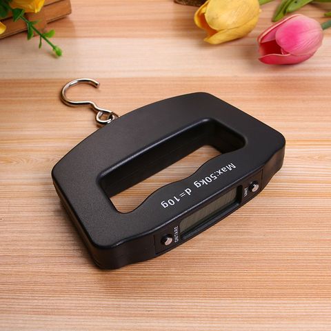 Cân điện tử Hành Lý - Electronic Luggage Scale 50kg, Màn Hình LCD, Thiết Kế Nhỏ Gọn, Dùng Khi Du Lịch & Công Việc
