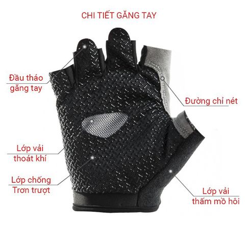 Găng Tay Tập Gym Độc Đáo - Găng Tay Phượt Chống Nắng Nam Nữ Vải Chuyên Dụng, Thiết Kế Hở Ngón, Thoáng Khí, Phong Cách Cá Tính