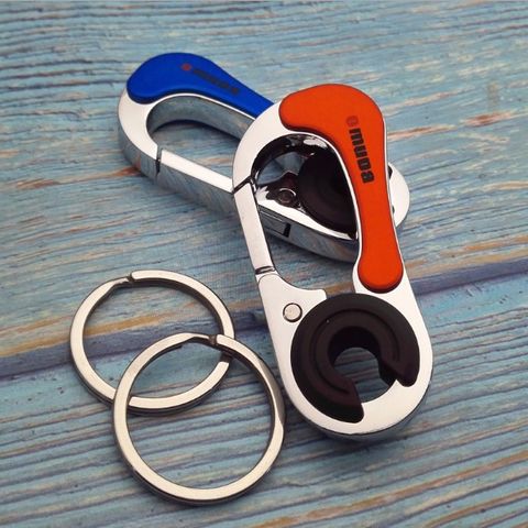 Móc Khóa Cao Cấp OMUDA - Combo 2 Móc Khóa Sang Trọng Thiết Kế Độc Đáo, Quà Tặng Hoàn Hảo cho Bạn Bè và Người Thân
